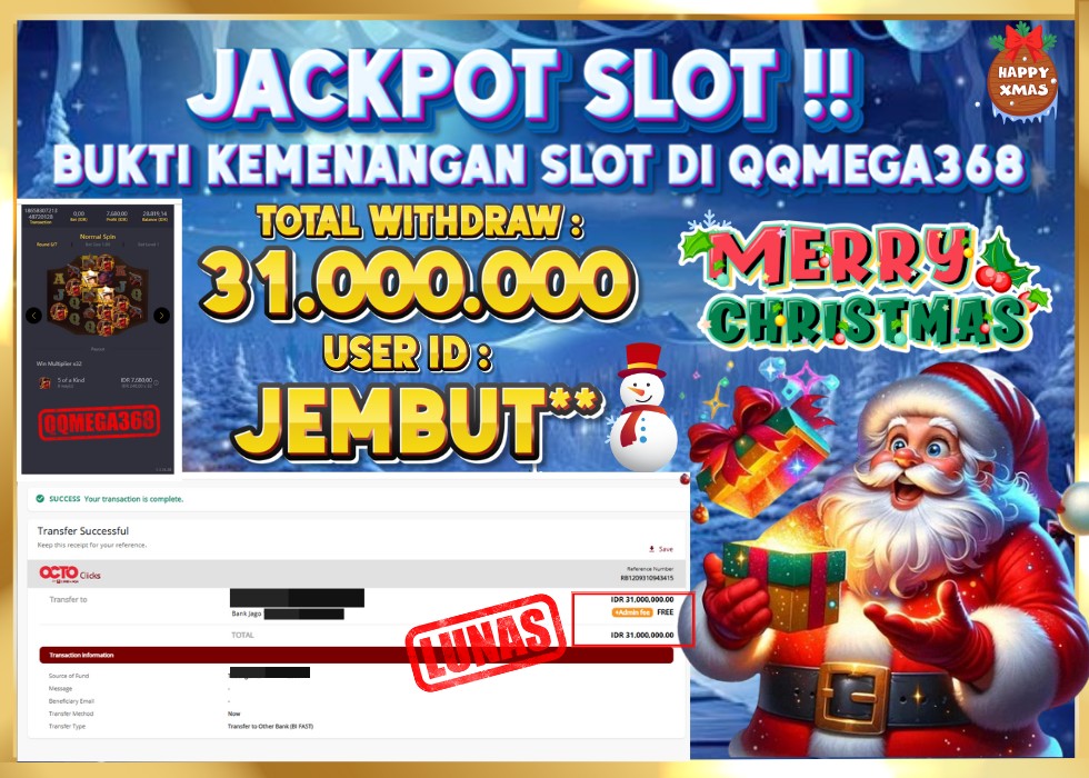 QQMEGA368 JACKPOT Rp 10.000.000 - LUNAS!!!